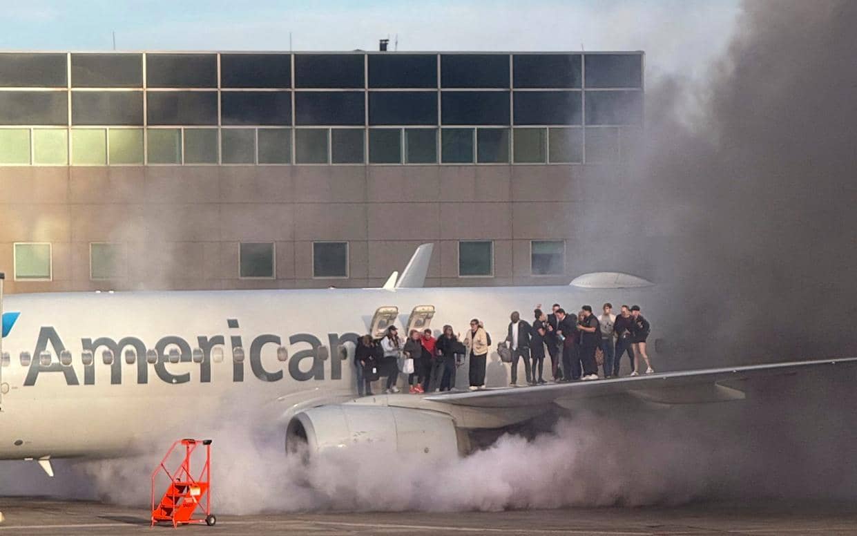 American Airlines Plane Fire Sparks Emergency Evacuation in Denver